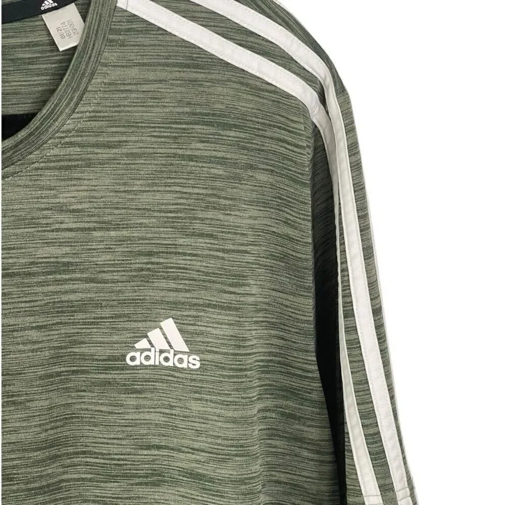 Adidas Primegreen Aeroready Men’s XL Green Short Sleeved Shirt Workout Running